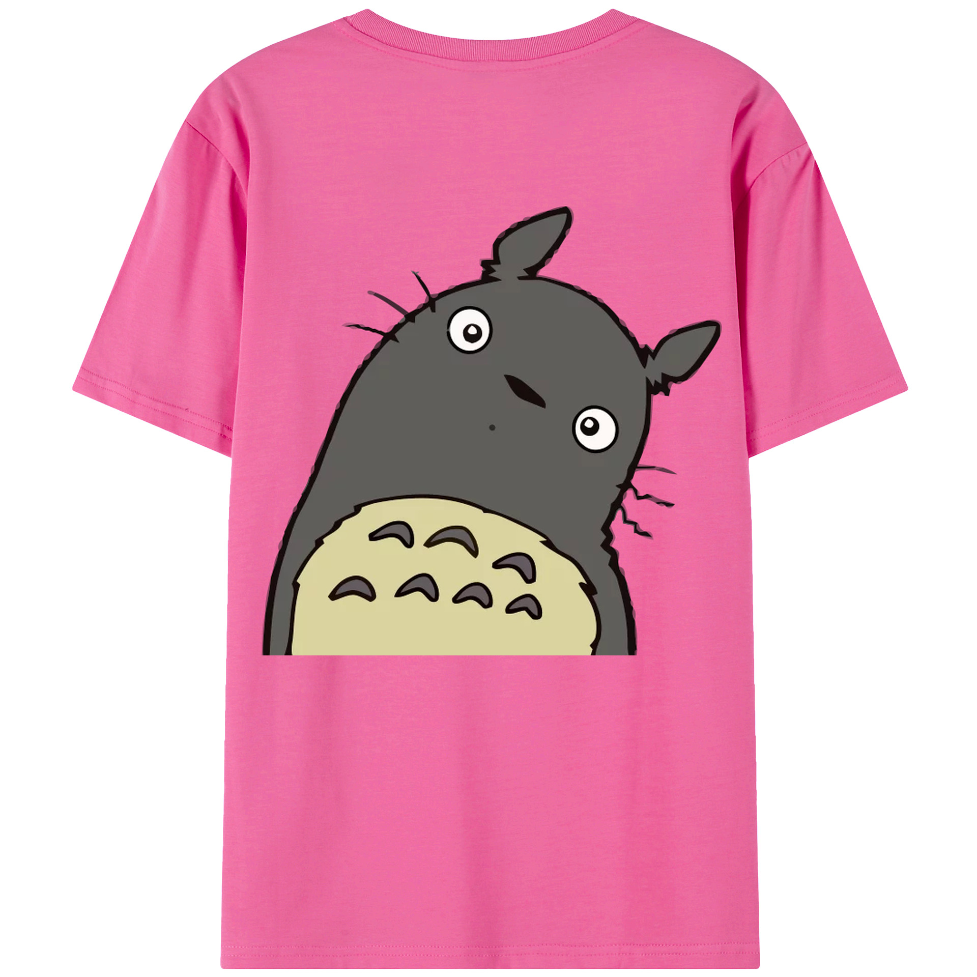 （画像用） となりのトトロ 草壁メイ 草壁サツキ My Neighbor Totoro Satsuki Kusakabe Mei Kusakabe レディース半袖Tシャツ(バックプリント)